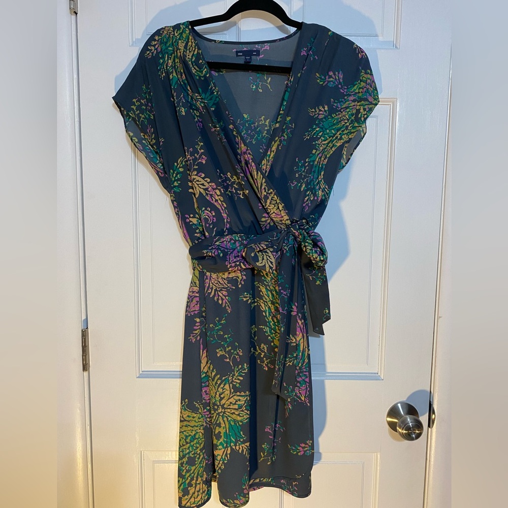 Gap cross over chest dress.